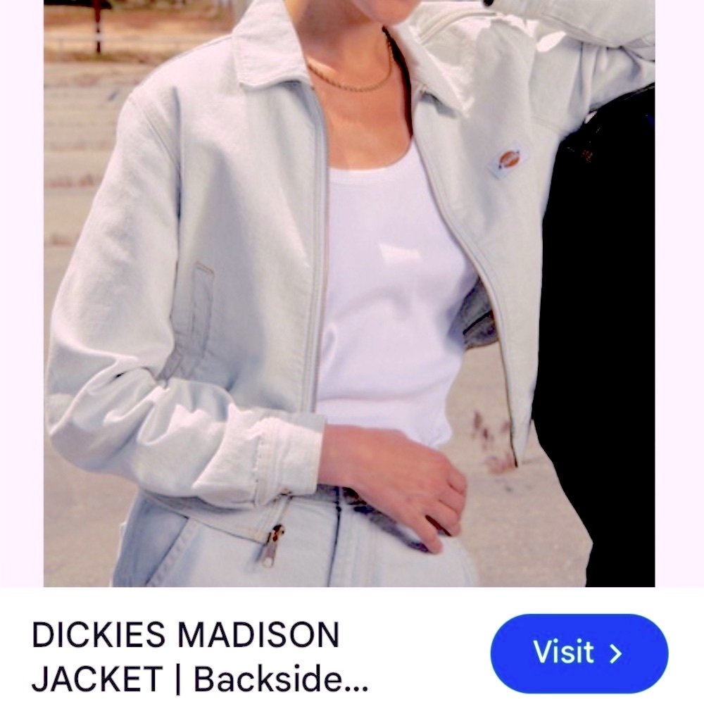 Dickies Madison  denim jacket for women’s